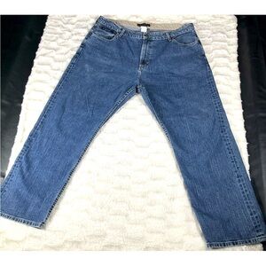 Tommy Hilfiger Men’s Blue 40x30 Wide Leg Baggy Style Y2K Vintage Jeans
